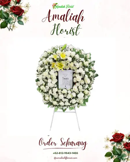 Krans Bunga Duka Gledeg